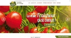 Desktop Screenshot of cueillettedelagrange.fr